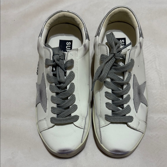 GOLDEN GOOSE
Super-Star Mixed Leather Sneakers - Picture 1 of 10